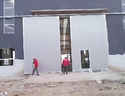 工業平開（kāi）門安裝